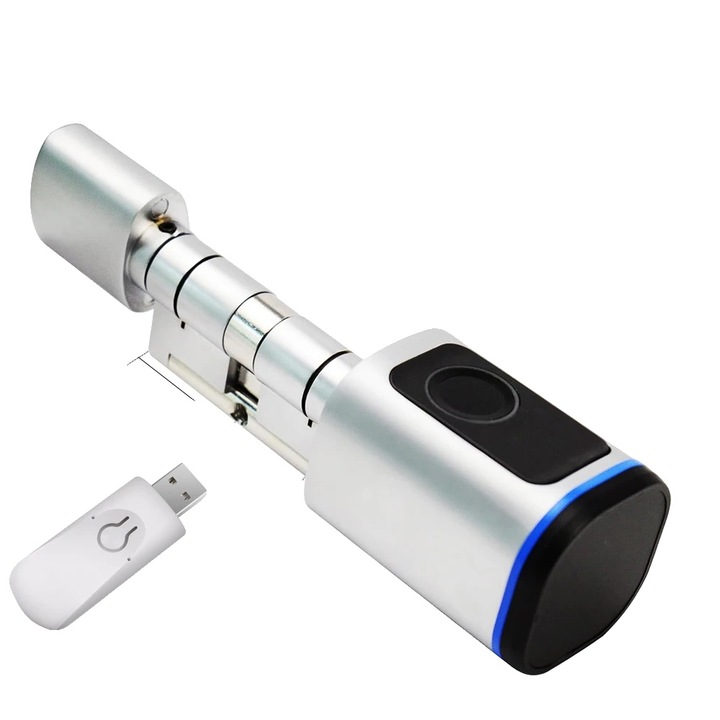 Lacat inteligent cu amprenta, A30 B30 Gateway, multiple metode de deblocare, design modern, 35-55mm