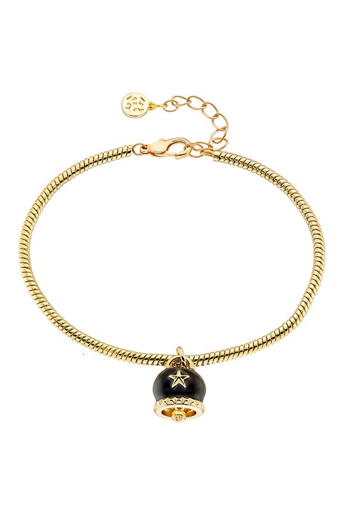 OXETTE, Bratara placata cu aur de 18K Lucky Charms, Auriu