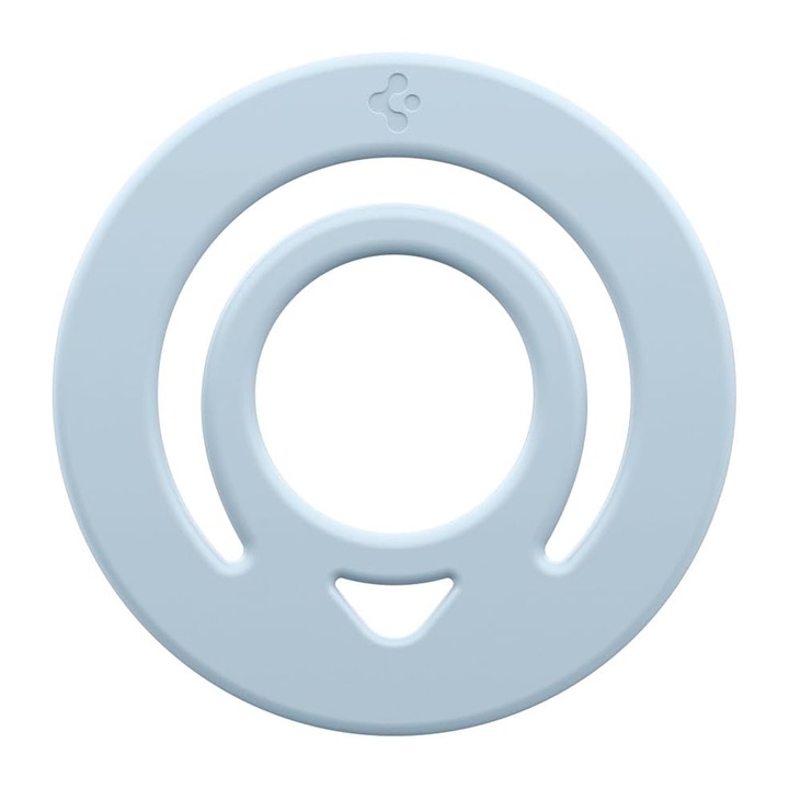 Inel Magsafe Spigen Dual Pop, Silicon flexibil, Albastru, 0.4cm, set