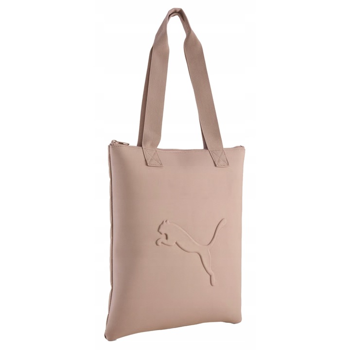 PUMA BUZZ TOTE sporttáska, bézs, 36x40x10cm, női