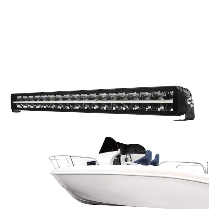 Proiector LED FONIX OptiTrail Vision, 480W, 49200 lumeni, Negru Oxid, 125x6x6cm