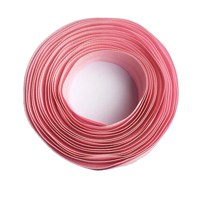 Cipzárak, nyitott típusú, környezetbarát anyag, 5#-a, 12 méter, 24 darabos készlet, rózsaszín 134