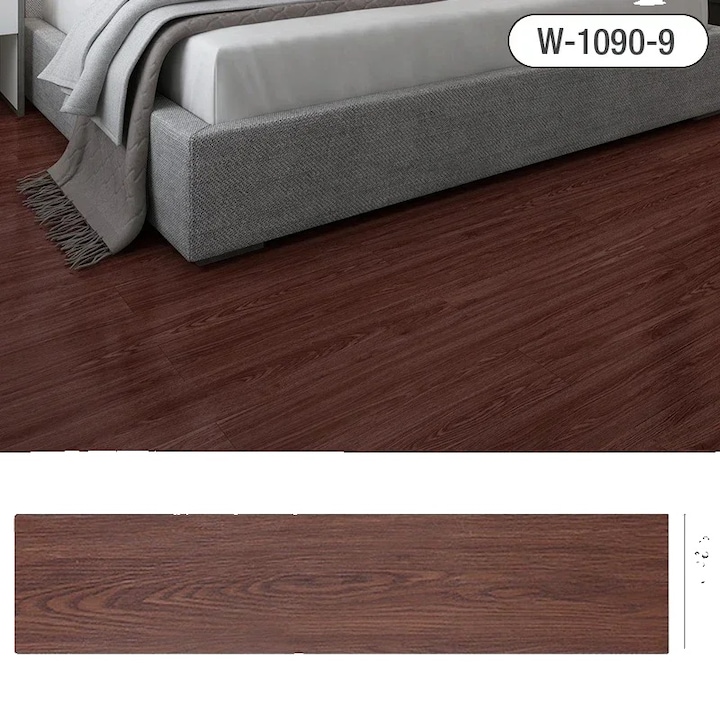 Set Stickere Decorative 3D, F, 15x91cm, 10 bucati, rezistente la apa si pete