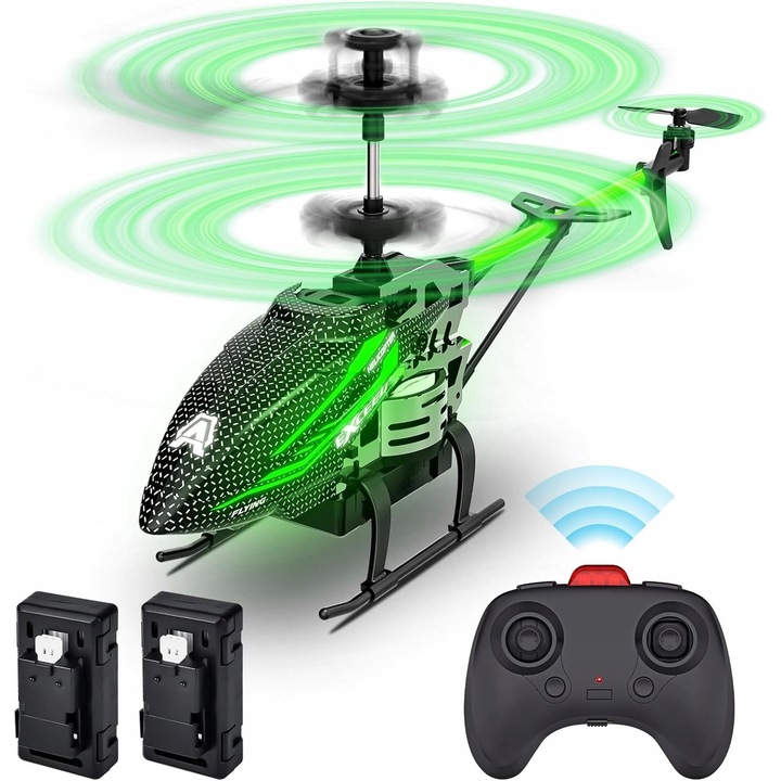 Elicopter RC, starter pack pentru incepatori, multicolor