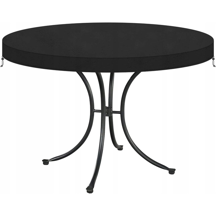 Husa pentru masa de gradina, 102x10cm, impermeabila, rezistenta la UV, neagra
