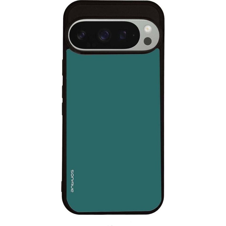 Husa telefon Sonique ColorBloc Series, protectie antisoc, silicon, petrol, pentru Google Pixel 9 Pro 5G