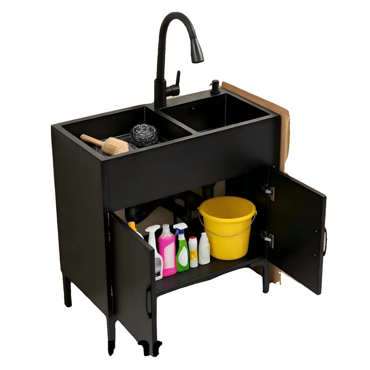 Set chiuveta de bucatarie, dimensiuni 75x41cm