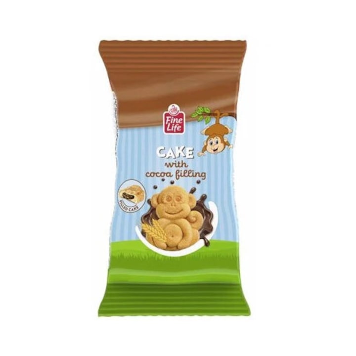 Prajitura cu Cacao, Fine Life, 24 x 30 g