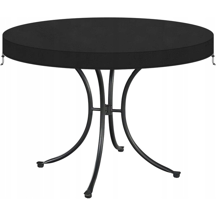 Husa pentru masa de gradina, 82x10cm, impermeabila, rezistenta la UV, neagra