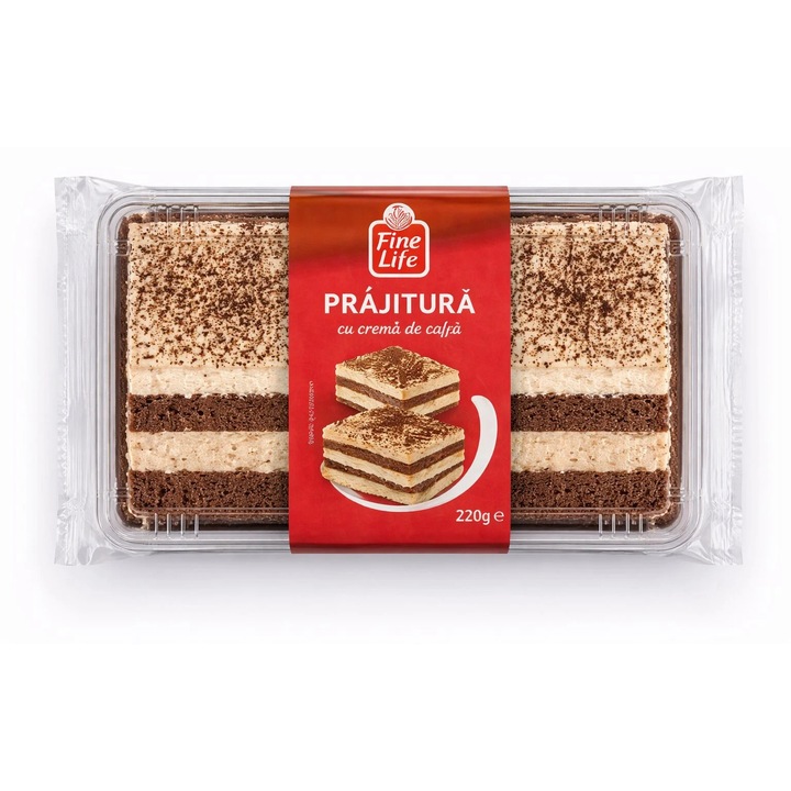 Prajitura cu Crema de Cafea, Fine Life, 220 g