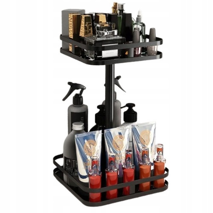 Organizator rotativ pentru condimente, 21 compartimente