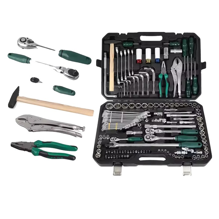 Set scule profesionale pentru reparatii auto, 144 piese