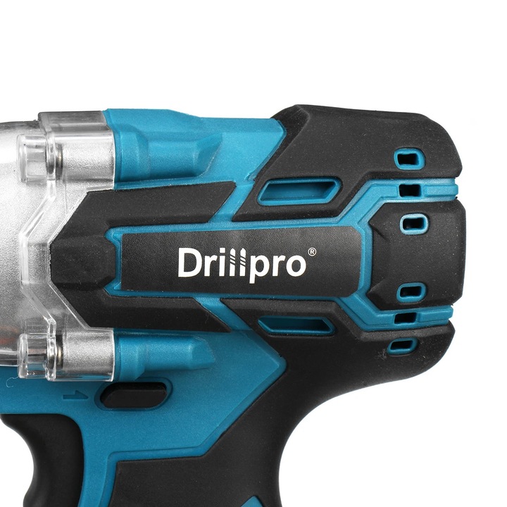 Aparat de insurubat cu acumulator, 18V, 520 Nm, 3300 rpm, 2 baterii, Bej