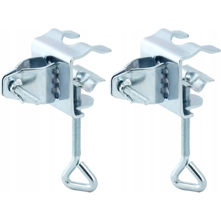 Suport umbrele balcon, metalic, 2 bucati, rezistent la intemperii, montaj fara gaurire, pentru umbrele O 19-32 mm