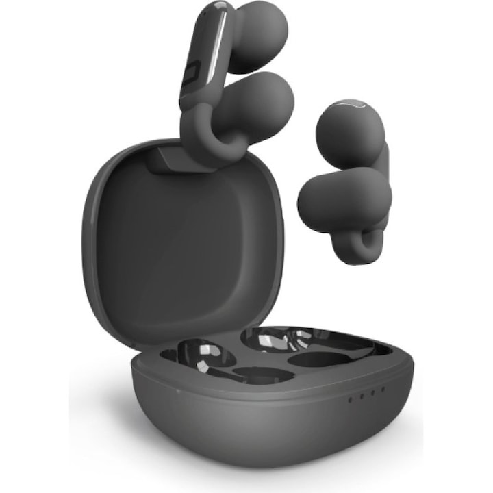 Casti Wireless SBS OWS, design clip-on, confortabil, negru, 300mAh, control tactil