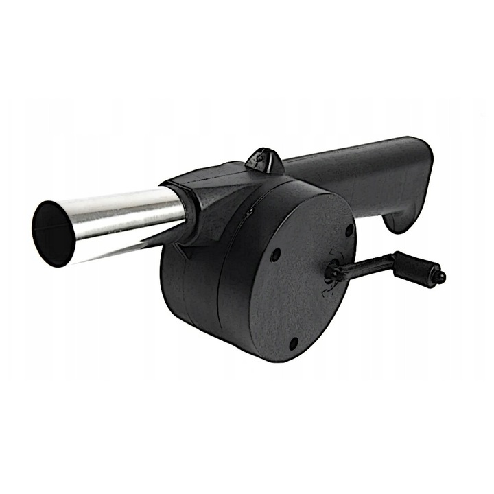 Suflanta manuala pentru gratar, 243mm, negru