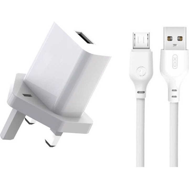 Incarcator telefon XO L99, 2.4A, set 20 bucati, cu cablu Micro