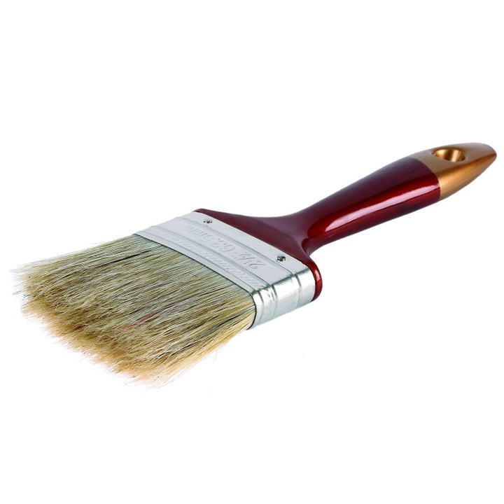 Pensulă Inter-S 1.5" perii din păr natural maner PVC, 38mm