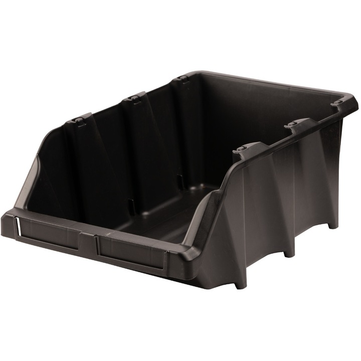 Cutie organizare modulară Evotools, negru, 389x310x193mm, pentru scule și accesorii