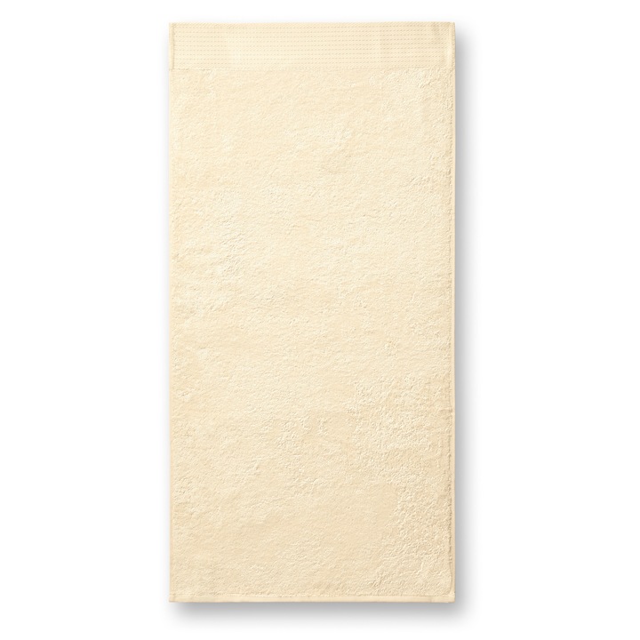 Prosop bambus, Geravian, calitativ, material moale si absorbant, 70 x 140 cm, migdala