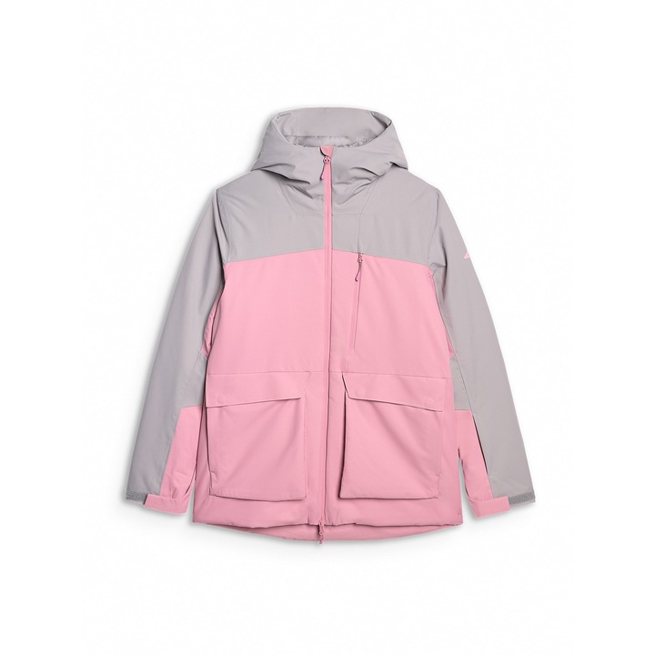 4F 8000 női síkabát membránnal - rózsaszín L