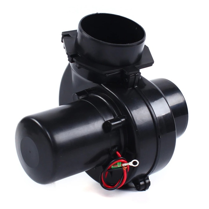 Ventilator electric de admisie, 20x19x16 cm, negru, ABS