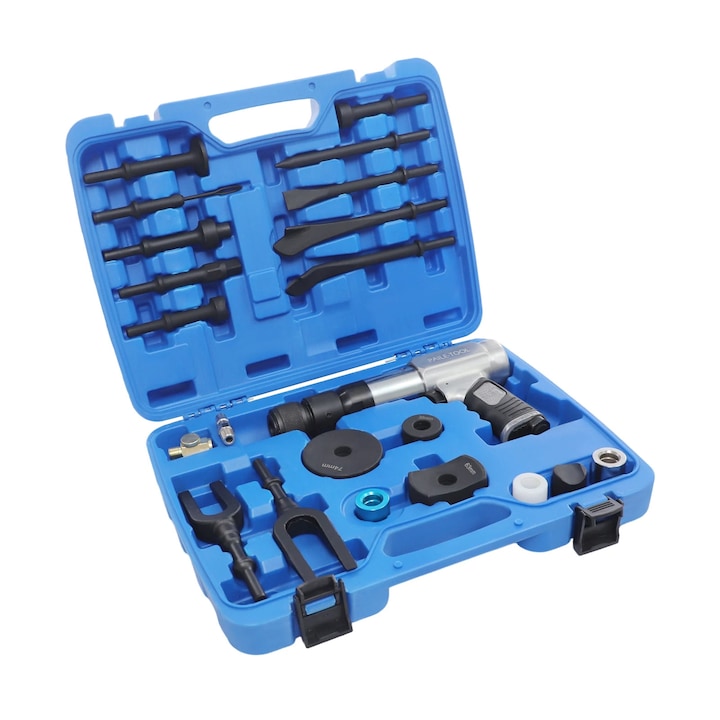 Ciocan pneumatic, set, 2200 lovituri/min, cursă 98 mm, 10 mm