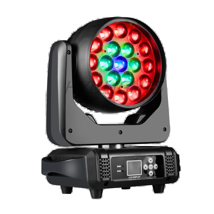 Lumina mobila, RGBW 4in1, control DMX, unghi de fascicul ajustabil, 41x32x21.5cm, set EU Plug