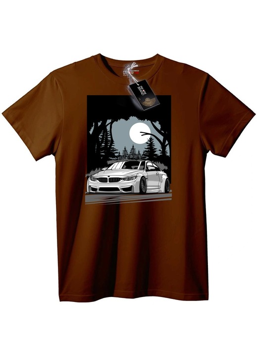 Tricou BMW Night Ride, Maro