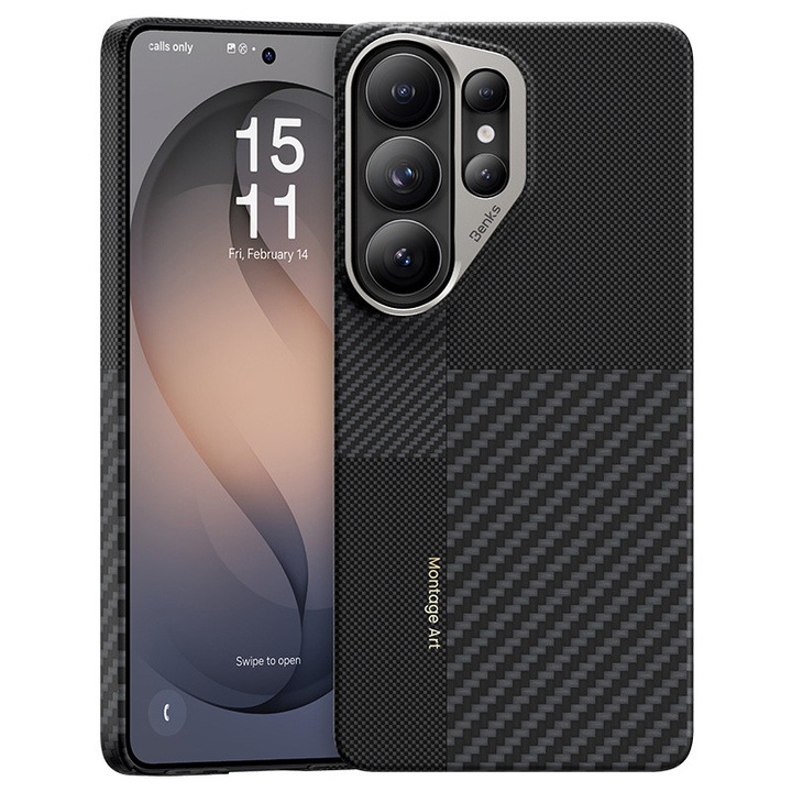Carcasa Benks ArmorAir din fibra de Kevlar pentru Galaxy S26 Ultra