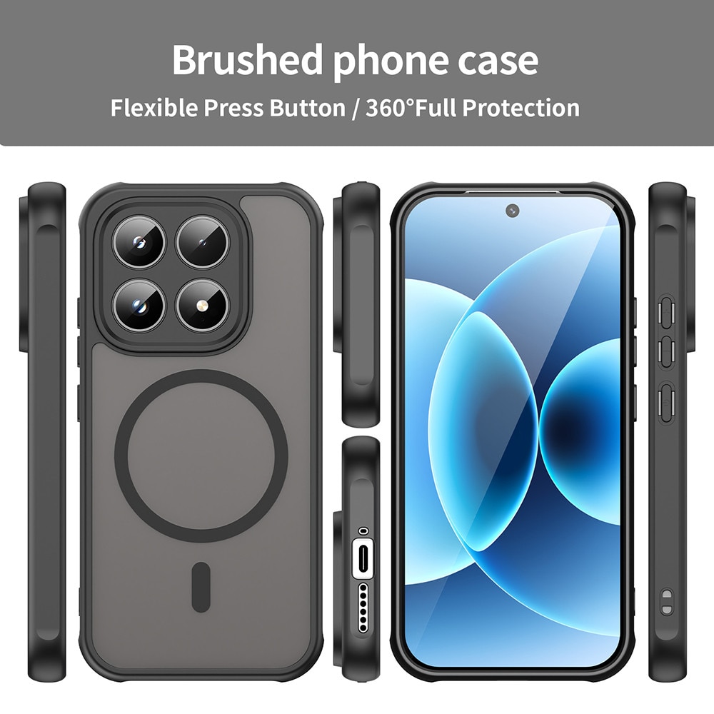 Husa pentru Honor 600 Lite - Techsuit HaloFrost II MagSafe - Black