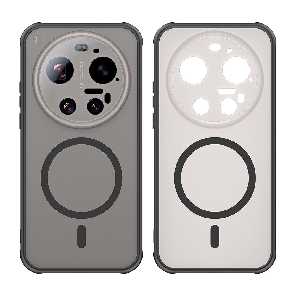 Husă pentru telefon, Techsuit, HaloFrost II, MagSafe, neagră, pentru Xiaomi 17 Ultra