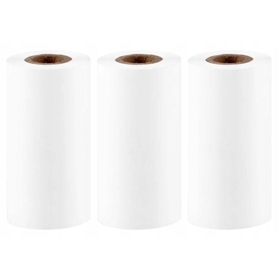 Poza Cu Inprimanta Roz Mini imprimanta termica portabila roz, Bluetooth, 10,5x8x4cm, set cu o ...
