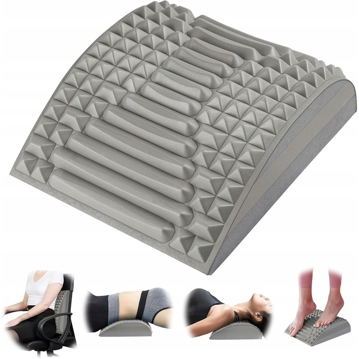 Perna ortopedica, din material EVA, gri, 30x45cm