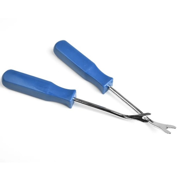 Set 2 instrumente auto pentru demontare radio, fete de usa, panou de bord, tapiterii auto