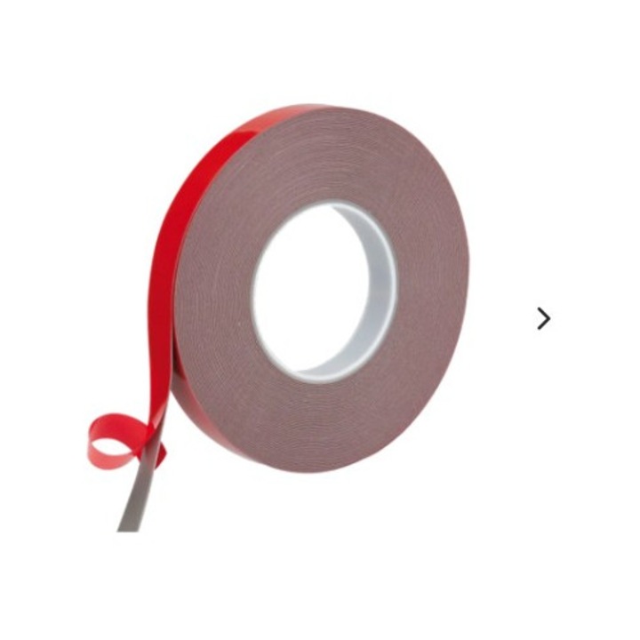 NOVOL, BANDA DUBLU ADEZIVA ACRILICA, 9mmX5m