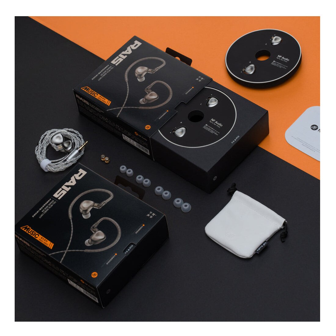 Casti In-Ear, NF ACOUS, RA15, Negru