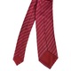 Елегантна, класическа мъжка вратовръзка, червена с дискретен десен
