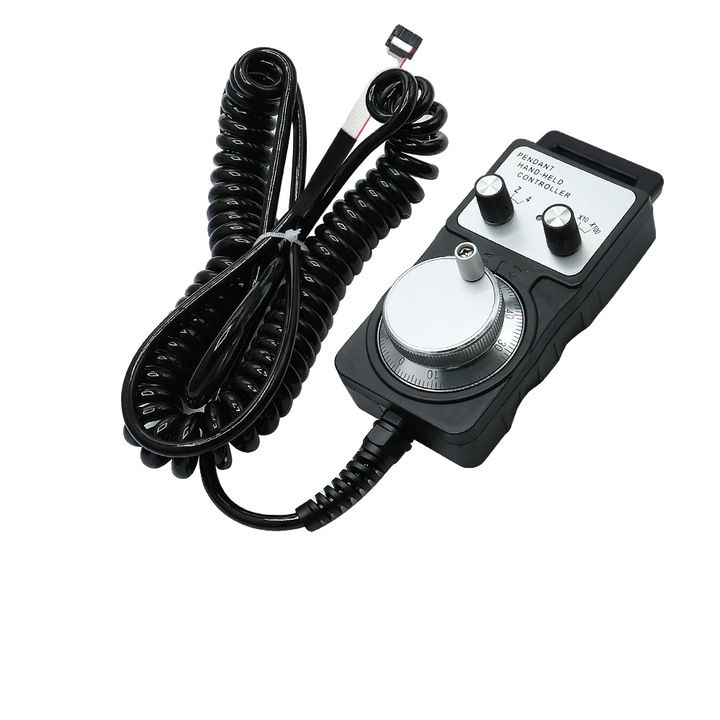 Generator manual de impulsuri 4 axe, compatibilitate CNC, control precis, caracteristici de siguranta