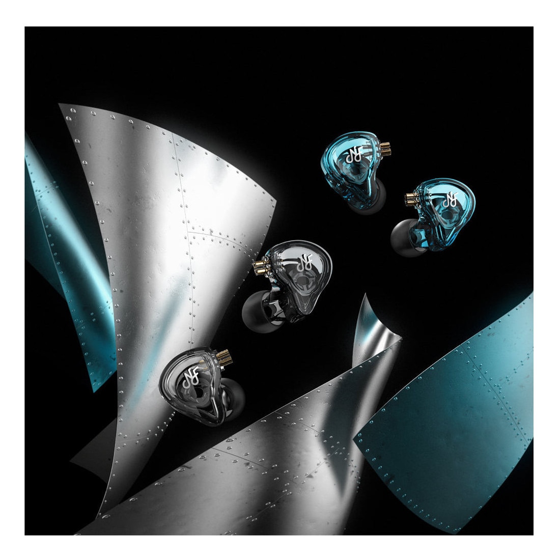 Casti In-Ear, NF ACOUS, NM2 Gray, Gri