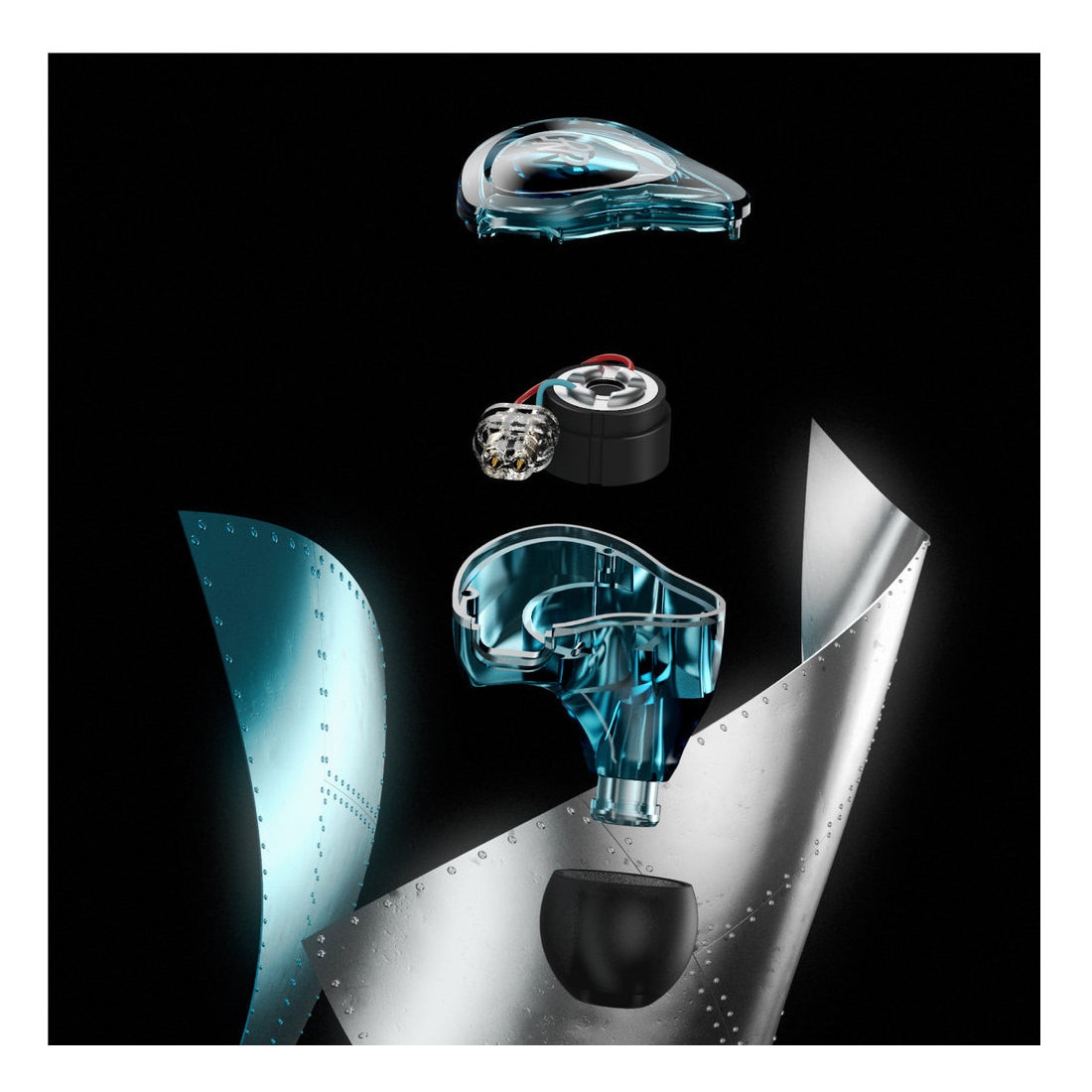 Casti In-Ear, NF ACOUS, NM2 Gray, Gri
