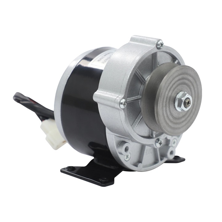 Motor electric cu reducere de viteza, constructie durabila, eficienta ridicata, 24V, 250W, 0-300rpm