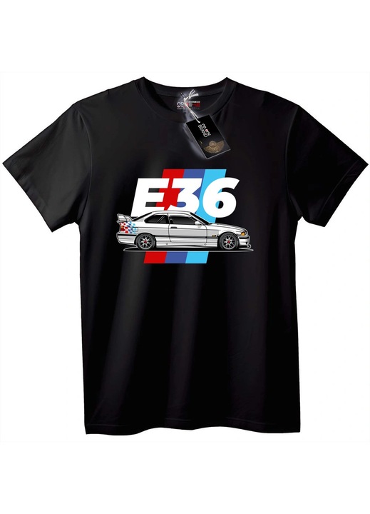 Tricou BMW E36, Negru