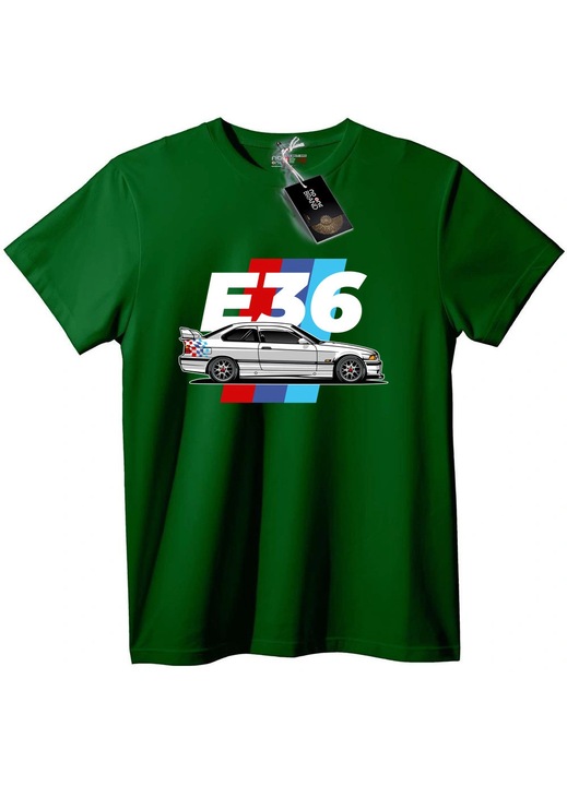 Tricou BMW E36, Verde englez