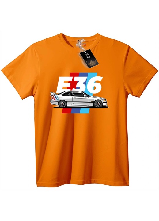 Tricou BMW E36, Portocaliu