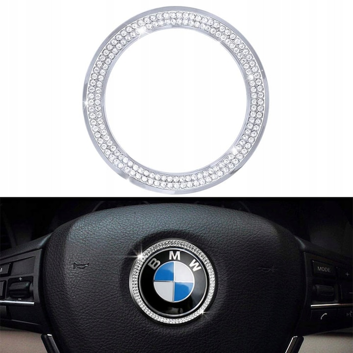 Inel decorativ pentru sigla BMW volan