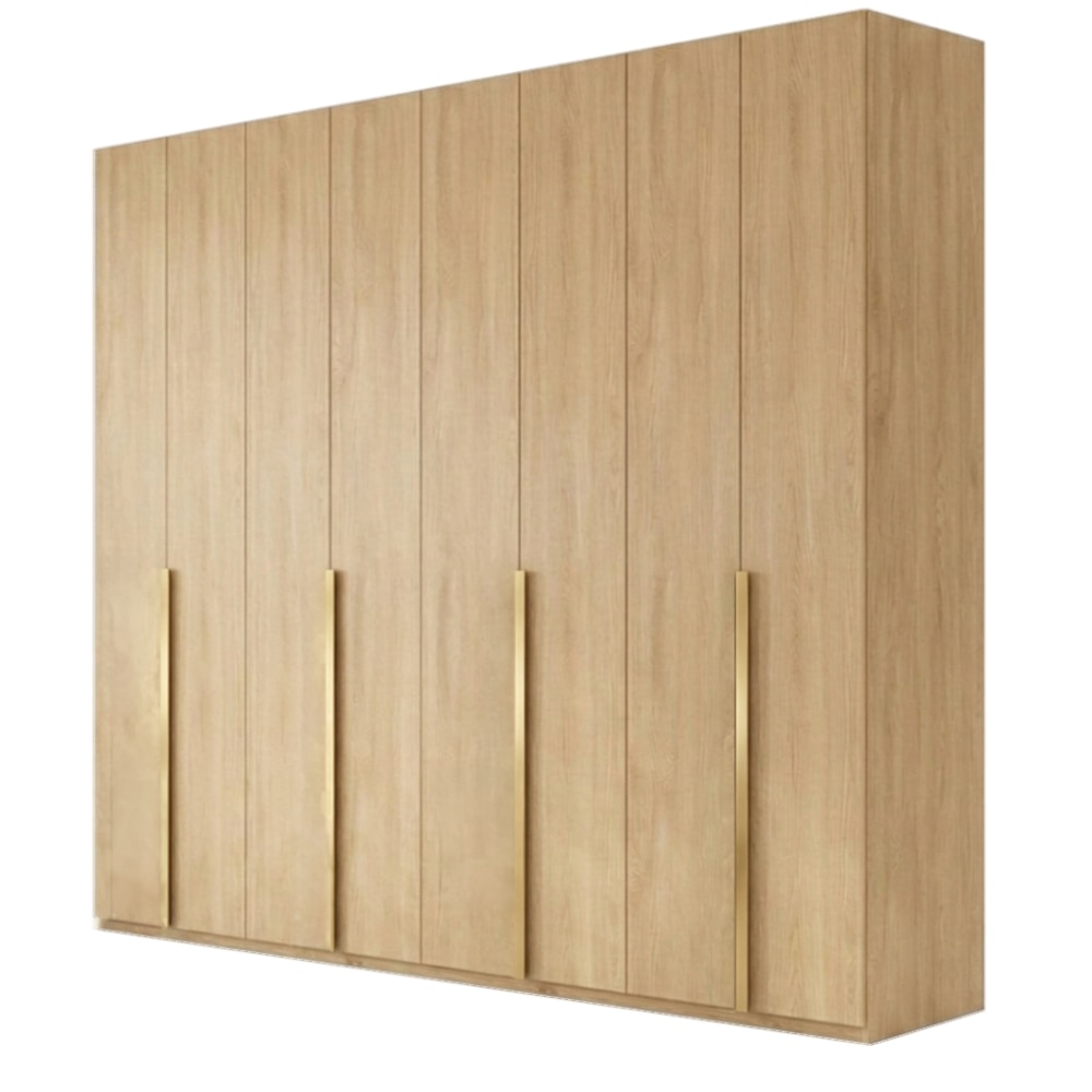 Dulap Lara Mondo 8 Usi Stejar / Gold L320 x H220 x A50 cm Soft