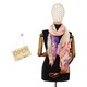 Esarfa de dama, din 30% viscoza 70% poliester, Buticcochet, 68x180 cm, Multicolor - ES3335