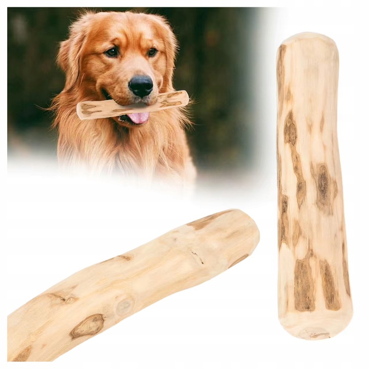 Bat natural pentru caini, 14x1cm, din lemn de scortisoara, ecologic