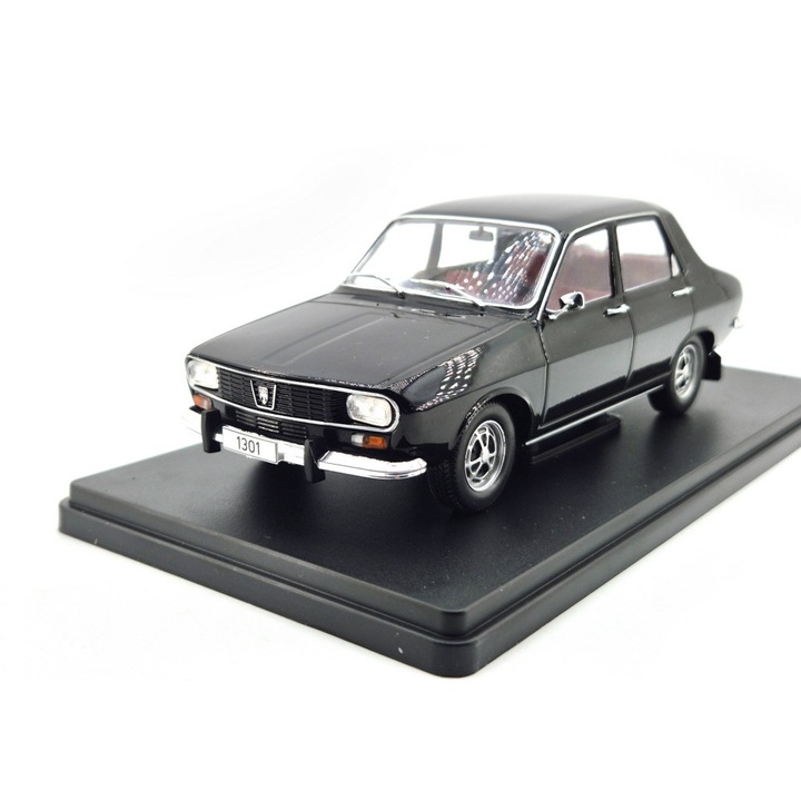 Dacia 1300 - Renault R12 (1969) - fekete - Whitebox - 1:24